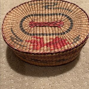 Woven Oval Basket